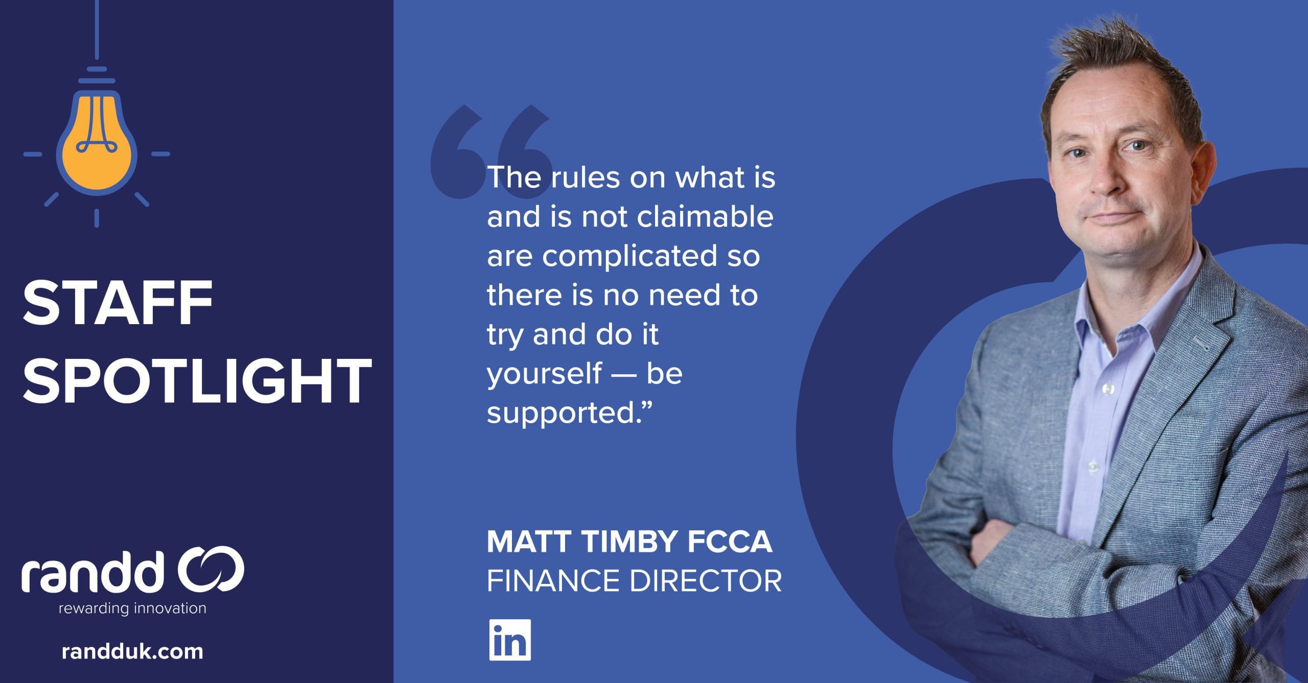 Spotlight on Randduk's talent, driven by R&D tax credit excellence.